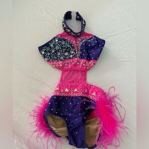 Sparkling Purple and Pink Kids Costume